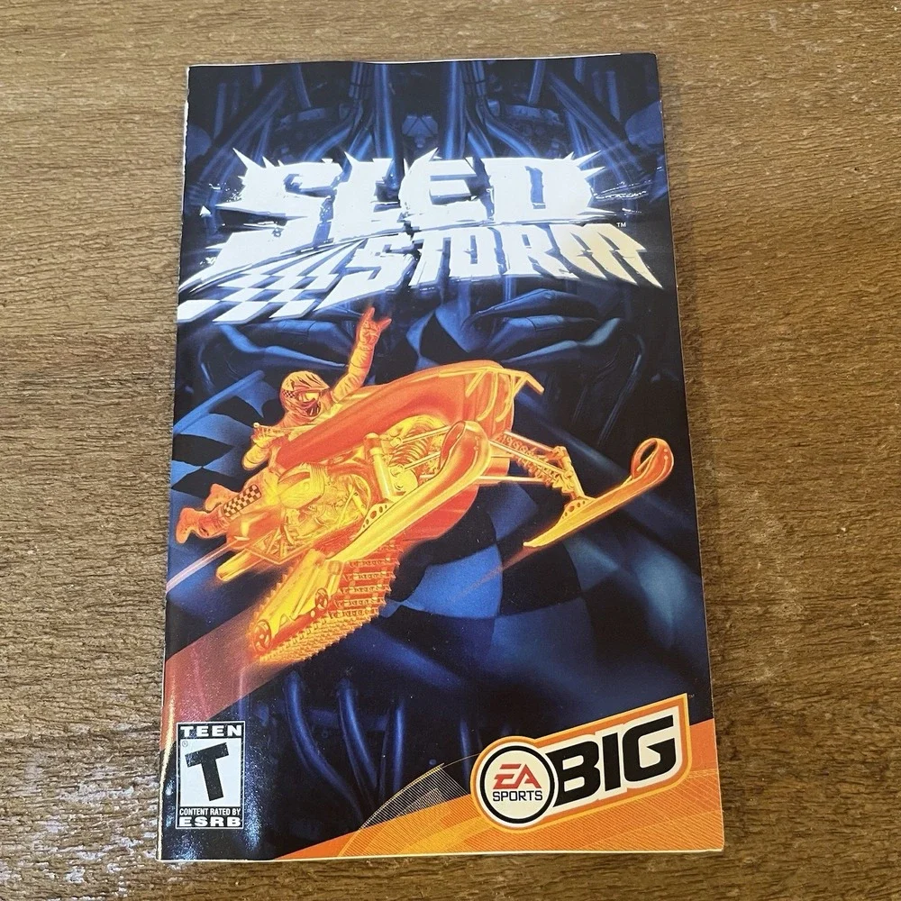 Sled Storm PS2 Sony PlayStation 2 Complete CIB w/ Manual EA Sports BIG